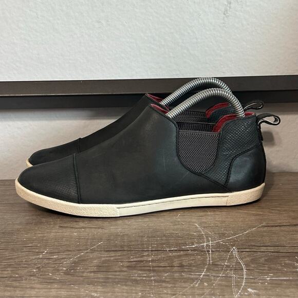 Olukai Waipahe Women’s Slip-On Booties Shoes Size 7 Black - Picture 1 of 8